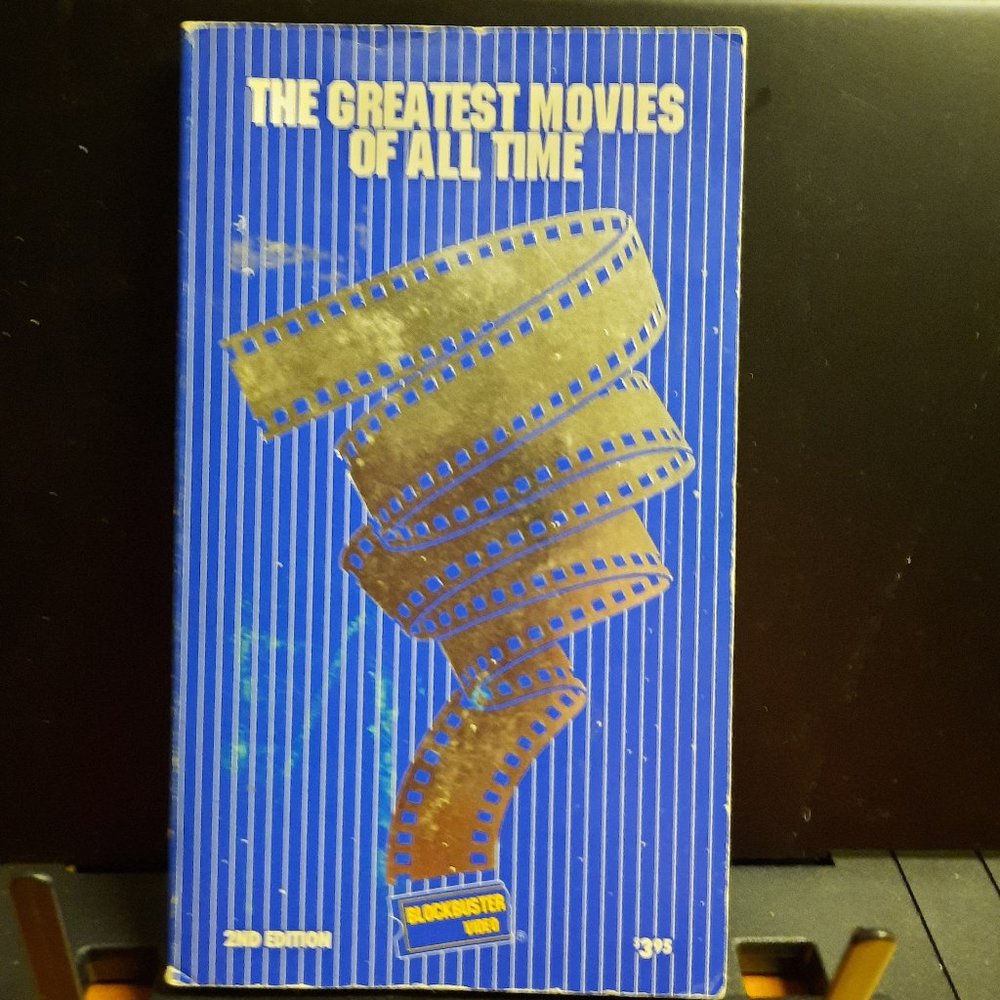 Paperback Book, "Greatest Movie of All Time" by Blockbuster